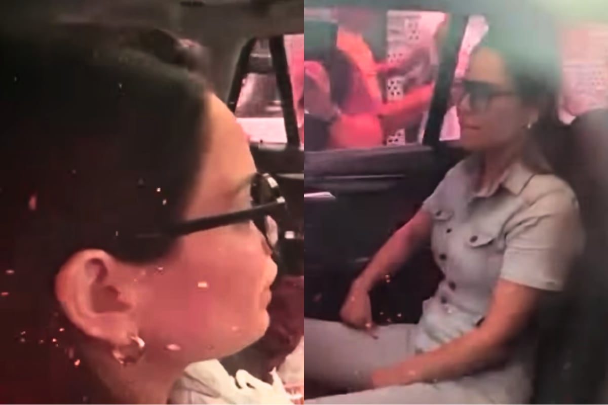 La modelo estuvo detenida por casi 48 horas en la comisaría de Miraflores tras una presunta agresión a su hija menor de edad | Foto: Captura de Amor y Fuego (YouTube)