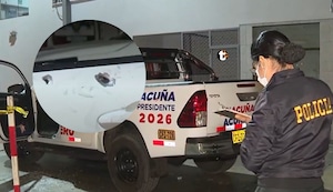 ¡Asalto fallido en Chorrillos! Conductor de camioneta de partido de Acuña se enfrenta a balazos con delincuentes y captura a uno