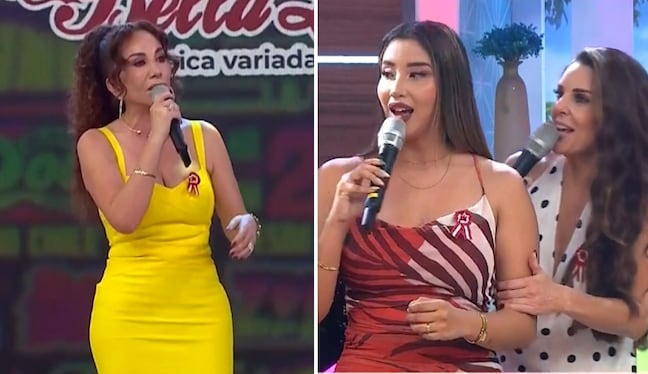 ¡No se quedó callada! Janet Barboza y Xiomy Kanashiro protagonizan tenso cruce en pleno programa