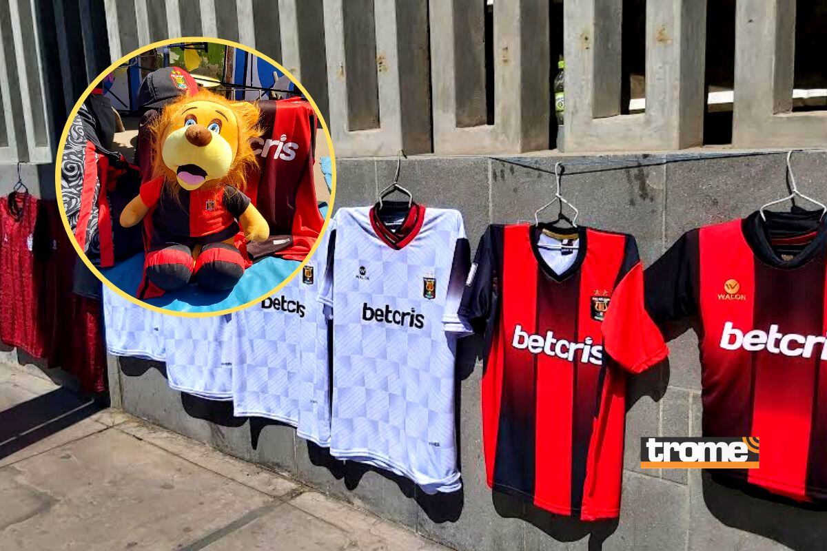 Camisetas de Melgar son vendidas desde los 30 soles y peluche de mascota a 40 soles (Foto: GEC)