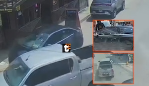 ¡Asesinato y persecución en SJL! Sicarios acribillan a conductor tras feroz balacera contra vehículo