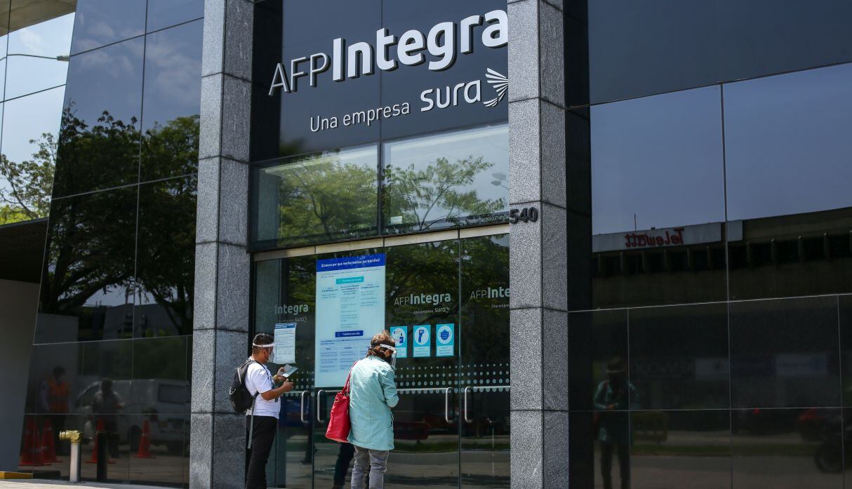 Retiro de AFP. (Foto: Fernando / Sangama)