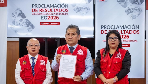 TROME | JEE Lima Centro 1 proclama resultados de segunda vuelta presidencial. Video: Canal N