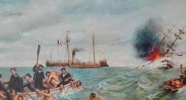 ¿Cómo fue el Combate de Iquique? Foto: Internet.