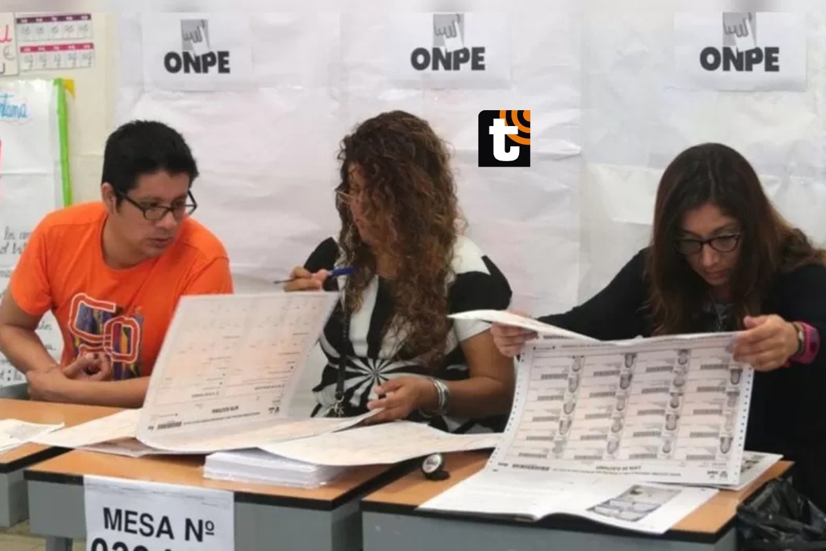 TROME - ONPE lanza link para saber quiénes fueron elegidos como miembros de mesa.