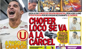 CHOFER LOCO SE VA A LA CÁRCEL