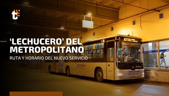 ‘Lechucero’ del Metropolitano: conoce la ruta y el horario del nuevo servicio