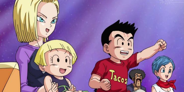 Krillin y su esposa tuvieron una hija y la llamaron Marron (Foto: Toe Animation)