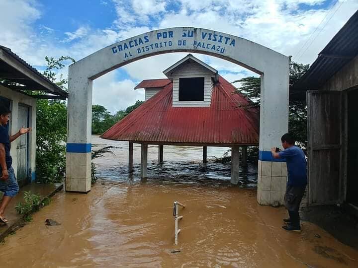Así se encuentra la salida del distrito de Pacalzú (Foto: cortesía / Junior Alcantara Cabello)
