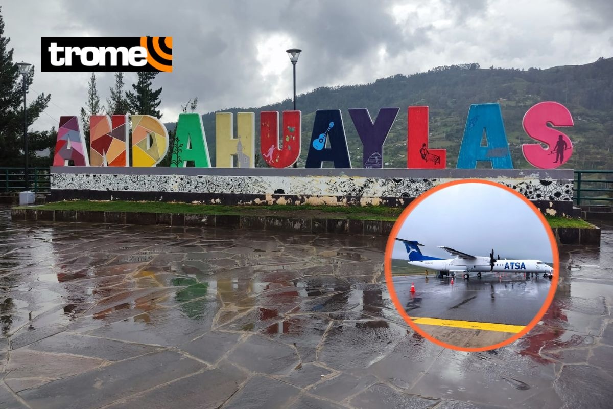 Los viajes comerciales llegaron con fuerza y ayudarán en el turismo a Andahuaylas.
Foto: Madeley Lozano/Trome.