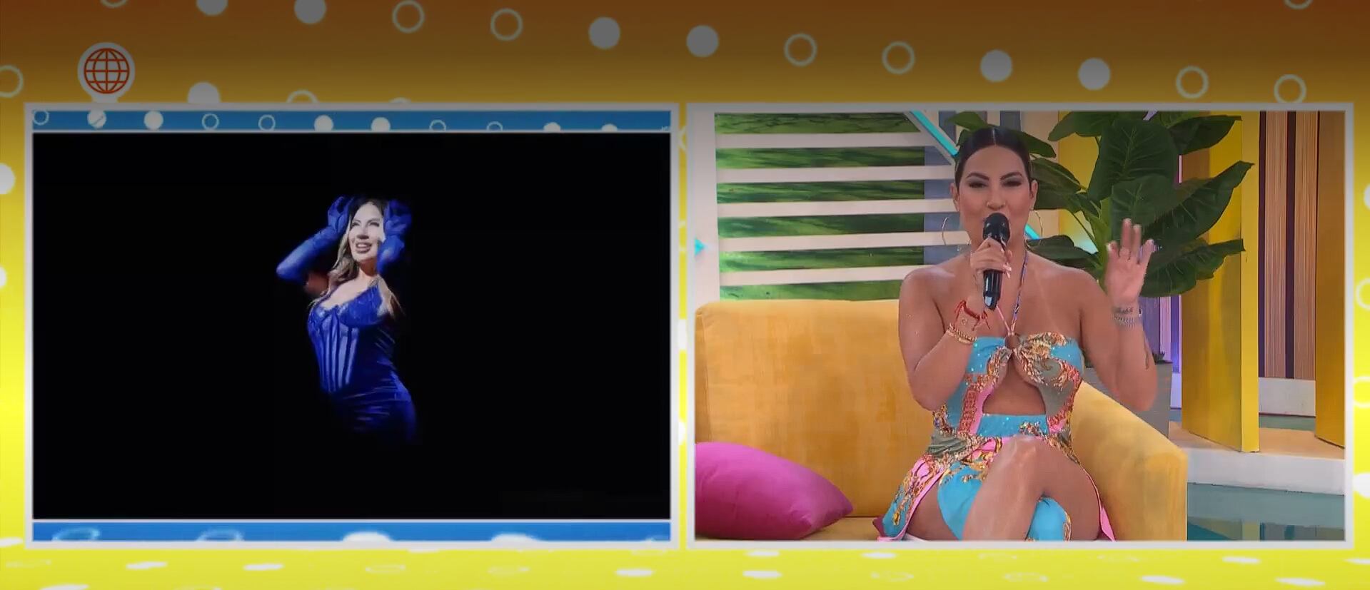 Trujillana encara a Carloncho en vivo. (Fuente: América Hoy)