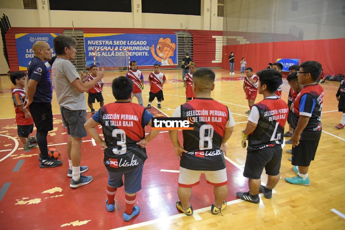 Selección Peruana de Talla baja ha entrenado duro y defenderá nuestros colores en esta Copa América. (Legado / Trome)