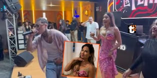 Pamela López fue criticada porque cantó su único tema, ‘La clandestina’, con playback en discoteca de Chiclayo.