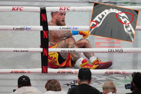 Jake Paul sufrió doble fractura de mandíbula por el nocaut de Anthony Joshua | VIDEO