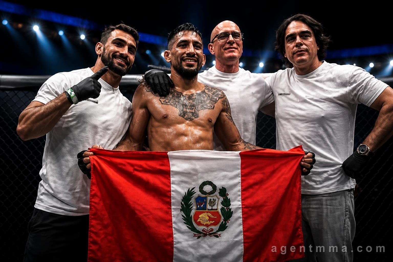 Daniel Soncora Marcos debutó con una victoria en PFL MMA. (Foto: @agentmma)
