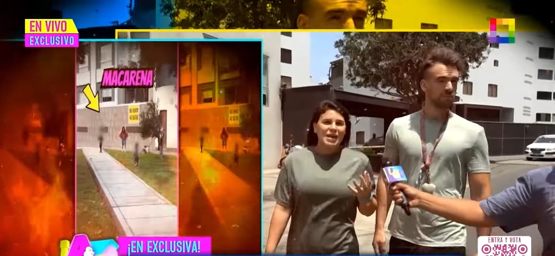 Influencer le responde a la 'Nena' Cubillas. (Fuente: Willax)