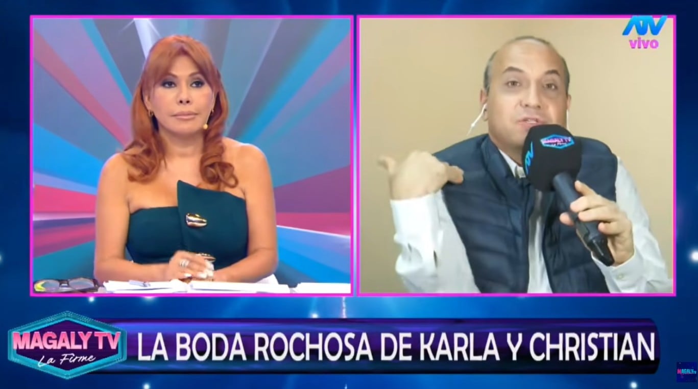 'Metiche' habla de la boda de Domínguez y Karla.