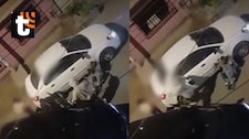 ¡Violento asalto en VMT! Cámara capta cómo pistoleros armados golpean a chofer y le roban su camioneta