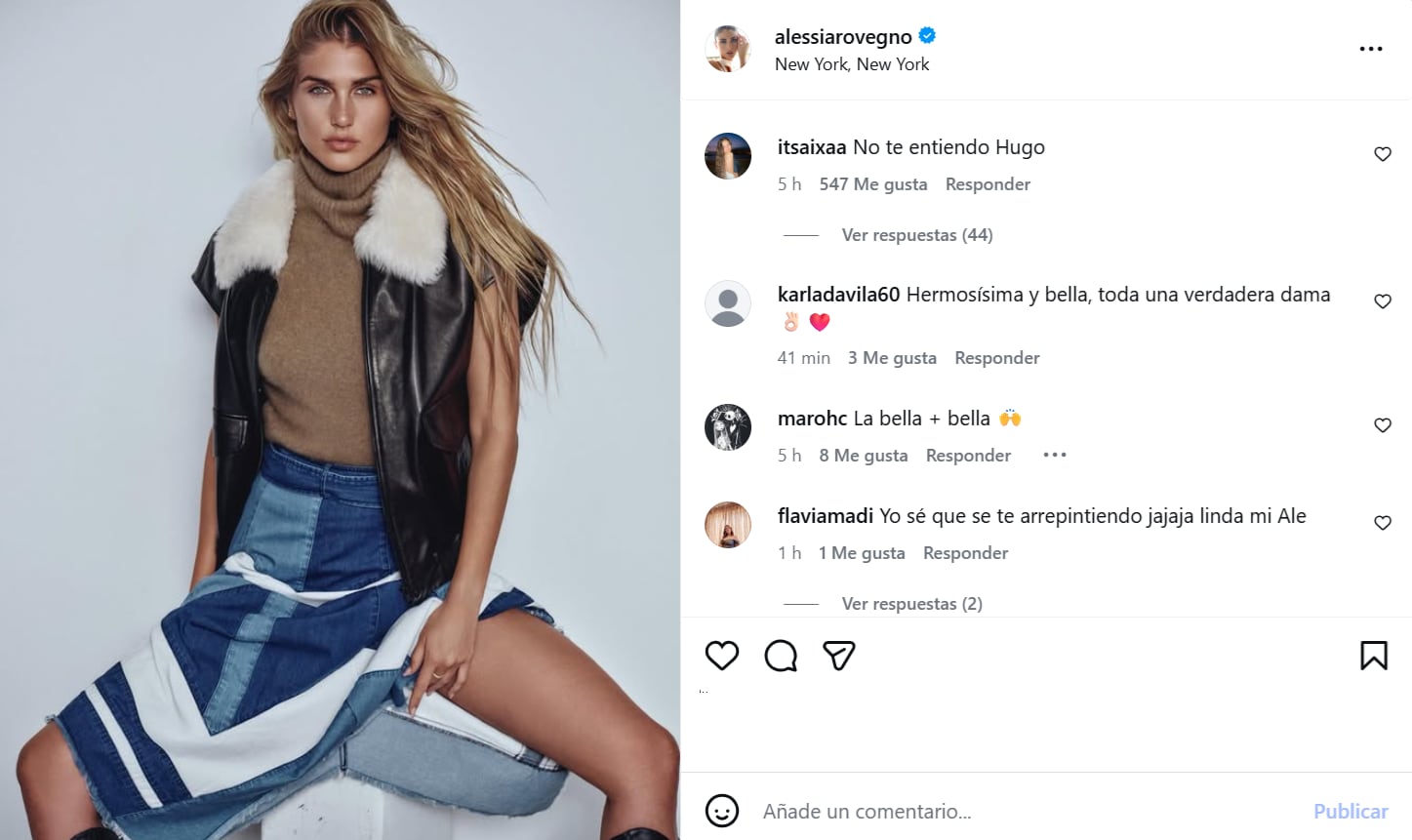 Usuarios resaltan la belleza de Alessia Rovegno luego que Isabella Ladera anunciara que está embarazada de Hugo García.