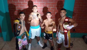 Luigui “The King” Miranda, “La Maravilla” Díaz y el “Chino” Ajito en el regreso del boxeo internacional al Perú