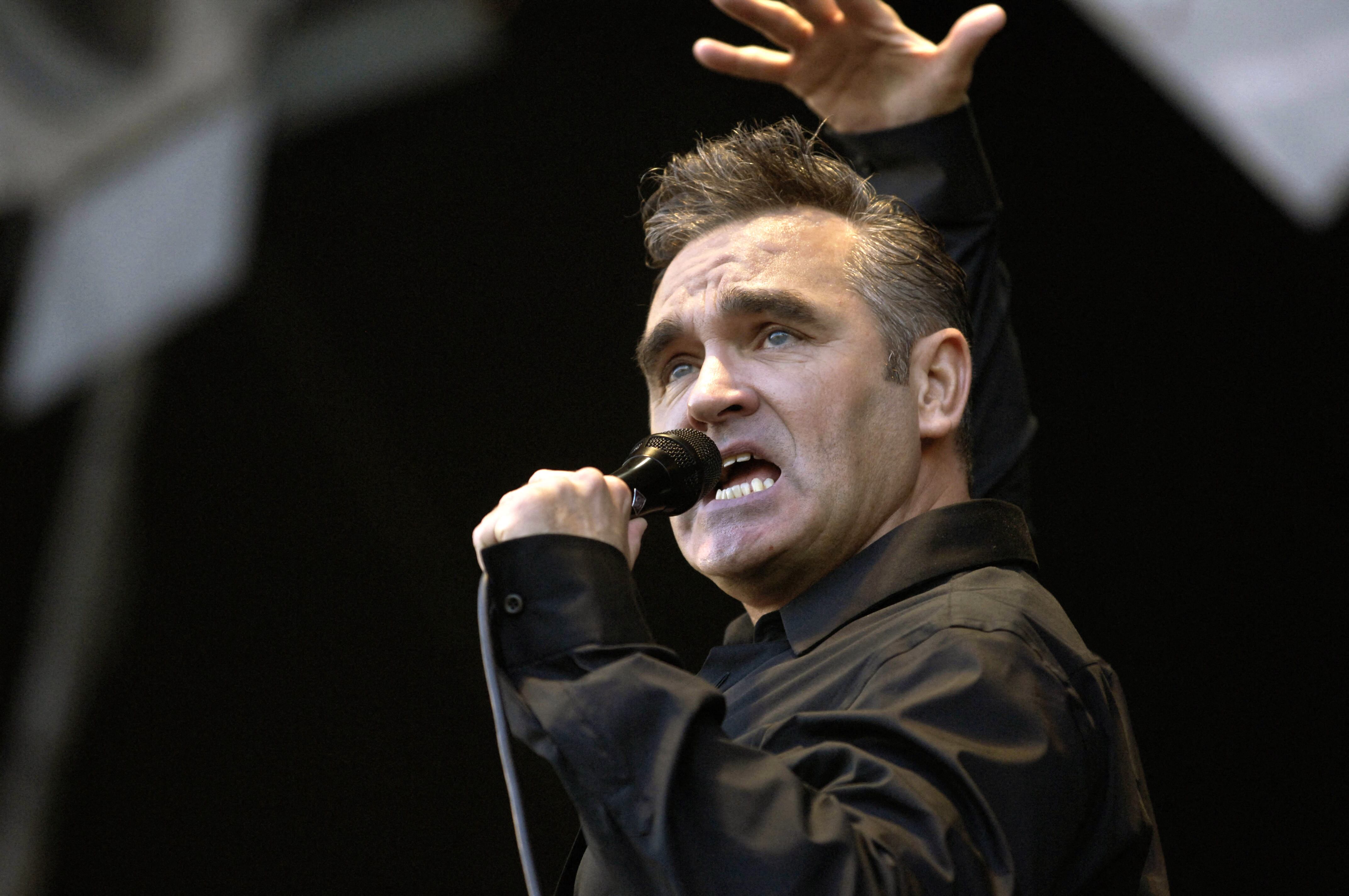 Morrissey se presentará en Lima este 14 de setiembre. (FOTO: BRUNO FERRANDEZ / AFP)