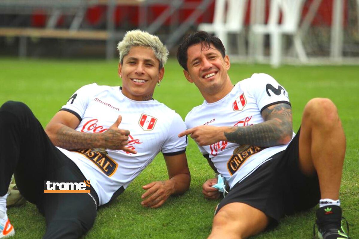Gianluca Lapadula y Raúl Ruidiaz la nueva dupla gleadorsa para Juan Reynoso (Foto: @seleccionperuana)