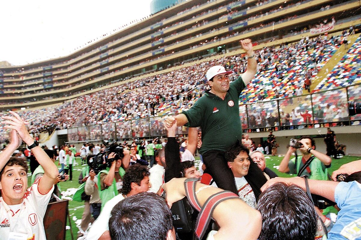 El maestro Chale es parte de la historia de Universitario de Deportes. (Foto GEC Archivo Histórico)