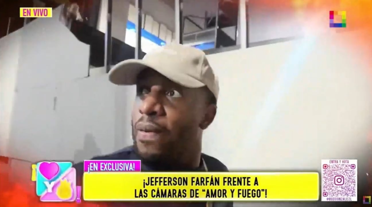Jefferson Farfán niega saber del posible embarazo de Ana Paula Consorte, pareja de su amigo Paolo Guerrero.