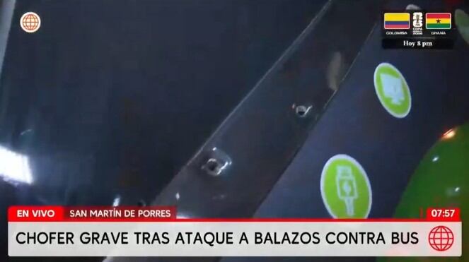 Atentado contra la empresa Emmanuel deja a chofer en UCI.