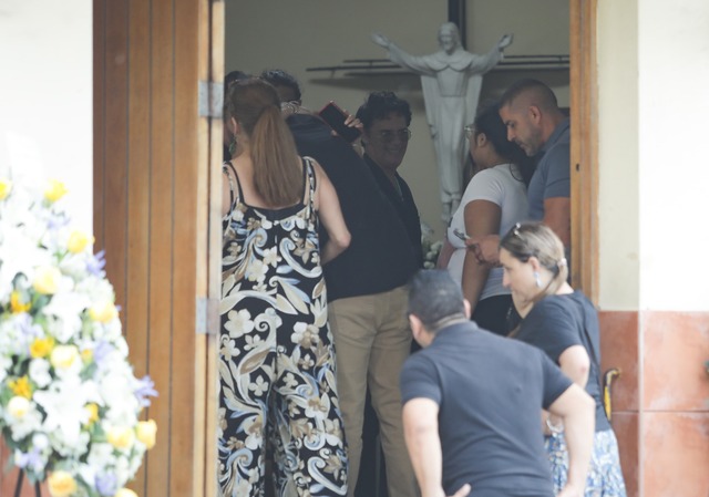 Patricio Suárez Vértiz en el velorio de PSV. Foto: Britanie Arroyo / @photo.gec