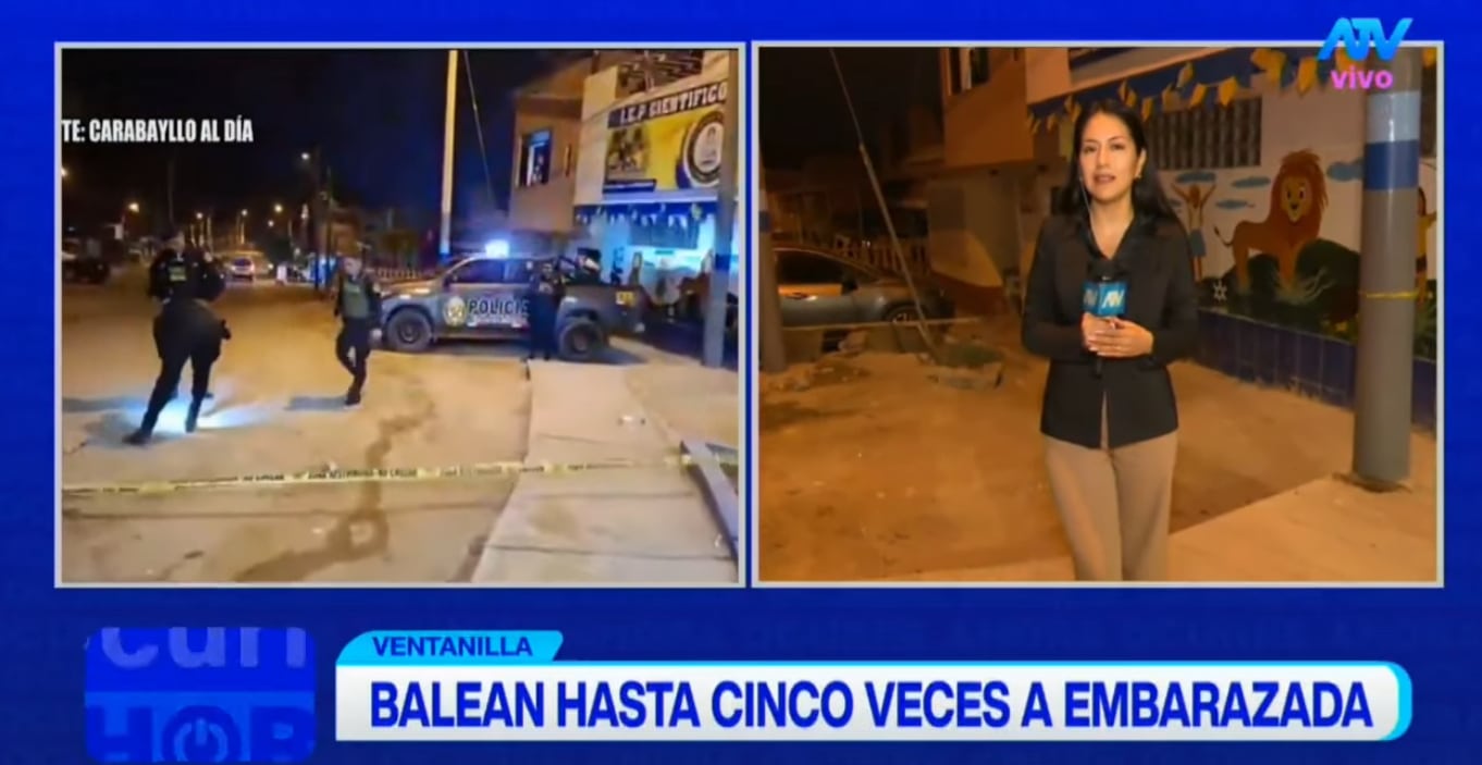 La embarazada fue llevada al Hospital Alcides Carrión, donde lucha por su vida y la de su bebé.