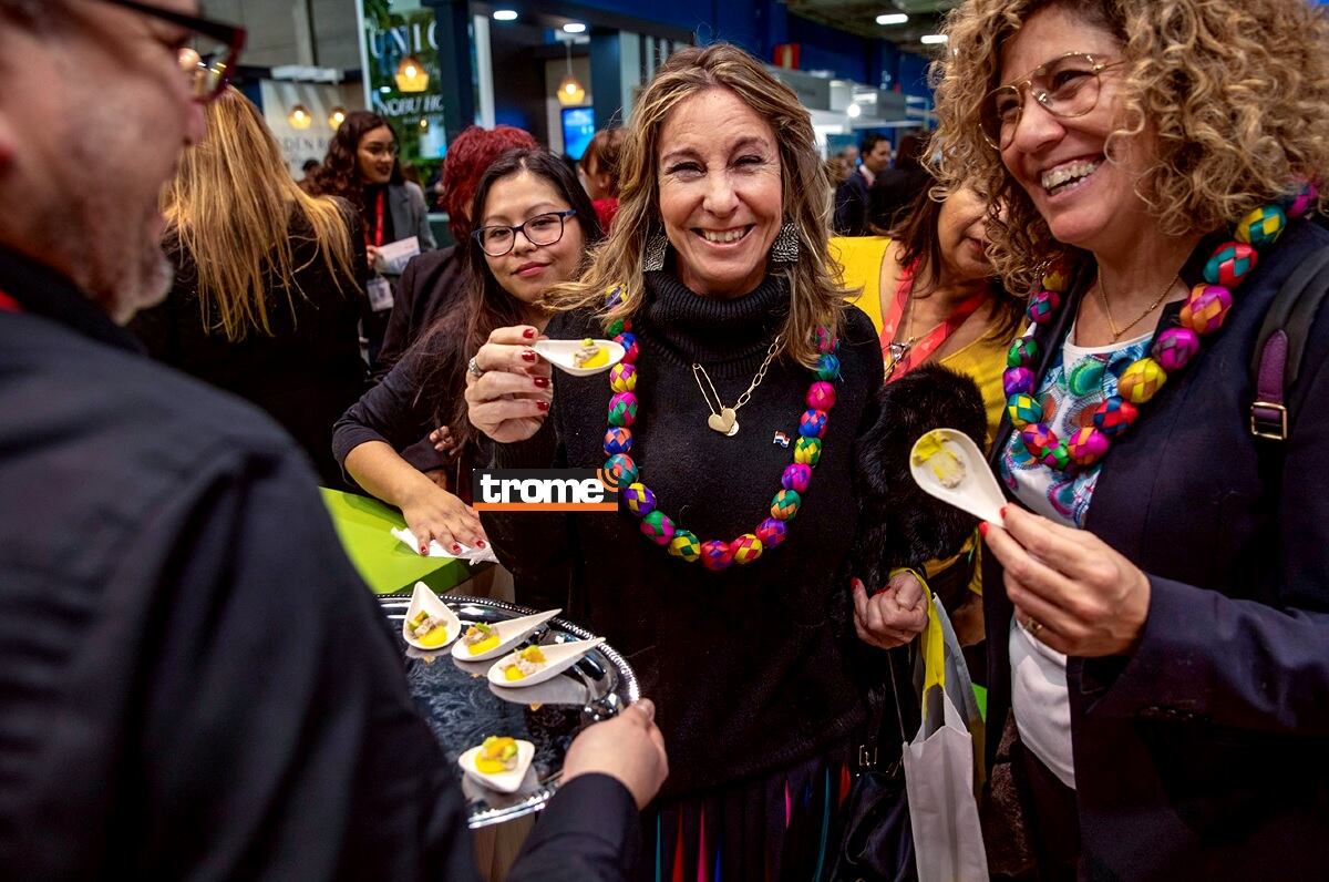 El Perú exhibe lo mejor de sus atractivos turísticos y delicias gastronómicas en FITUR 2024 la Feria Internacional de Turismo que se realiza en Madrid, España. (Mincetur/Promperú / Isabel Medina / Compos. Trome).