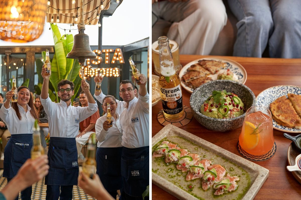 Este es un espacio con vistas increíbles al mar y toda la ciudad, para disfrutar de almuerzos, puestas del sol, cenas y cócteles súper novedosos con el protagonismo de la marca.