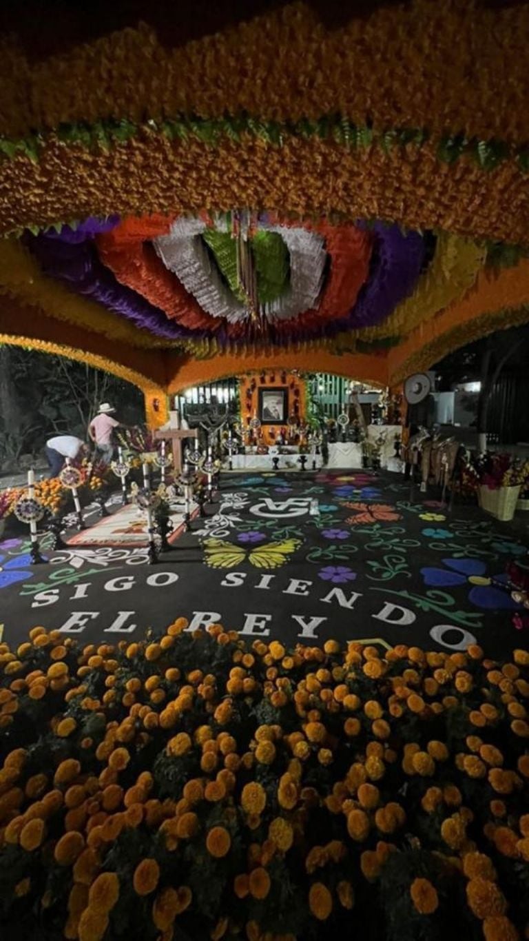 El cantante cumplirá un año fuera de este plano el próximo mes de diciembre (Foto: Vicente Fernández / Instagram)