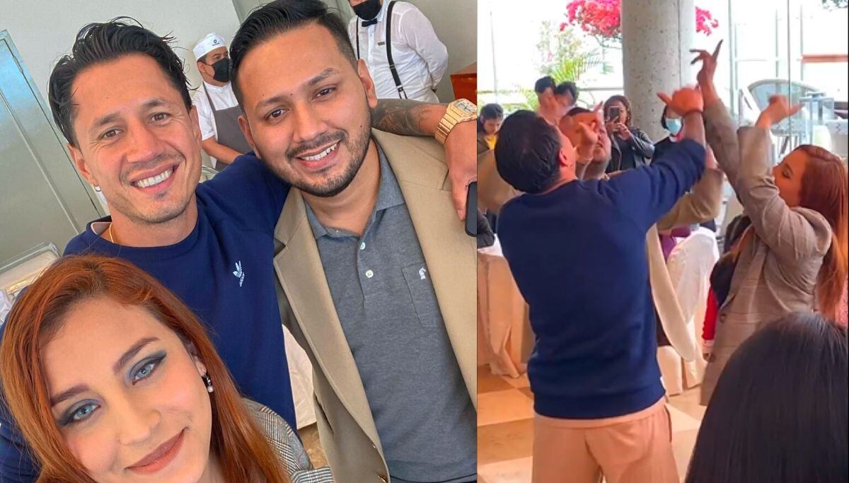 Gianluca Lapadula se divirtió junto a sus primos y sus tíos peruanos (Foto: @brigitteroman)
