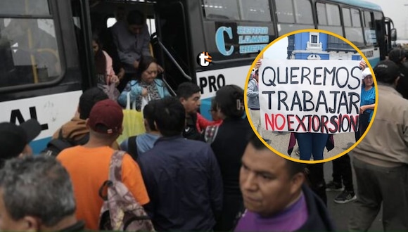 TROME | Transportistas anuncian paro contra el sicariato y la extorsión. Video: Canal N