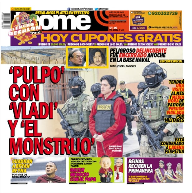 Portada Trome