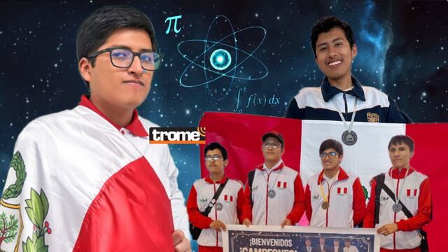 Perú logra medallas de oro y plata en Olimpiada Iberoamericana de Física realizada en Brasil. (Compos. Isabel Medina / Trome).