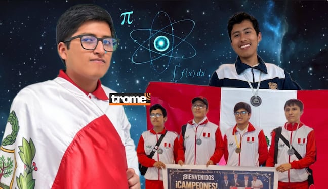 Perú logra medallas de oro y plata en Olimpiada Iberoamericana de Física realizada en Brasil. (Compos. Isabel Medina / Trome).