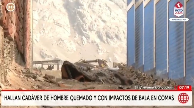 Vecinos descartan que la víctima pertenezca a la zona.