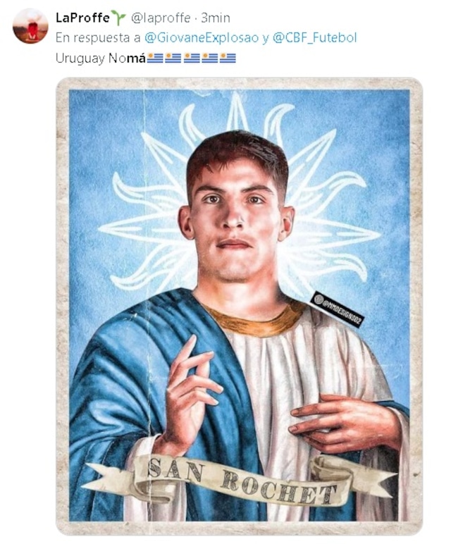 Uruguay eliminó a Brasil y en redes sociales festejaron con memes. (Twitter)