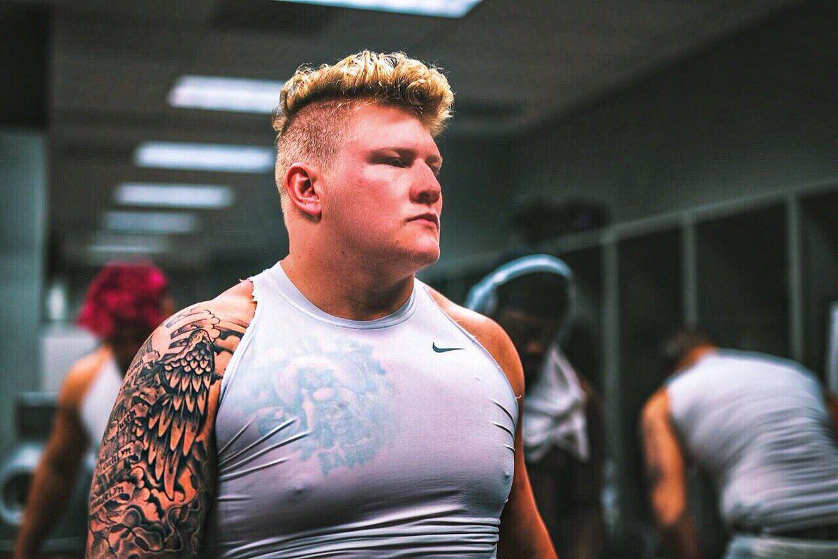 Parker Boudreaux tiene un impresionante parecido con Brock Lesnar. (Redes sociales)
