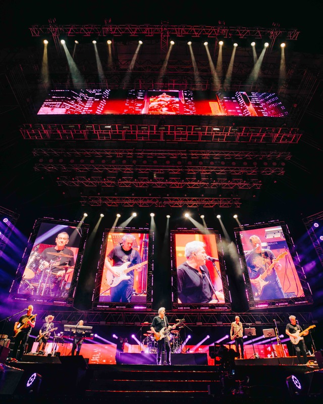 Así es el escenario de concierto de Erreway en Lima. / Foto: Masterlive.