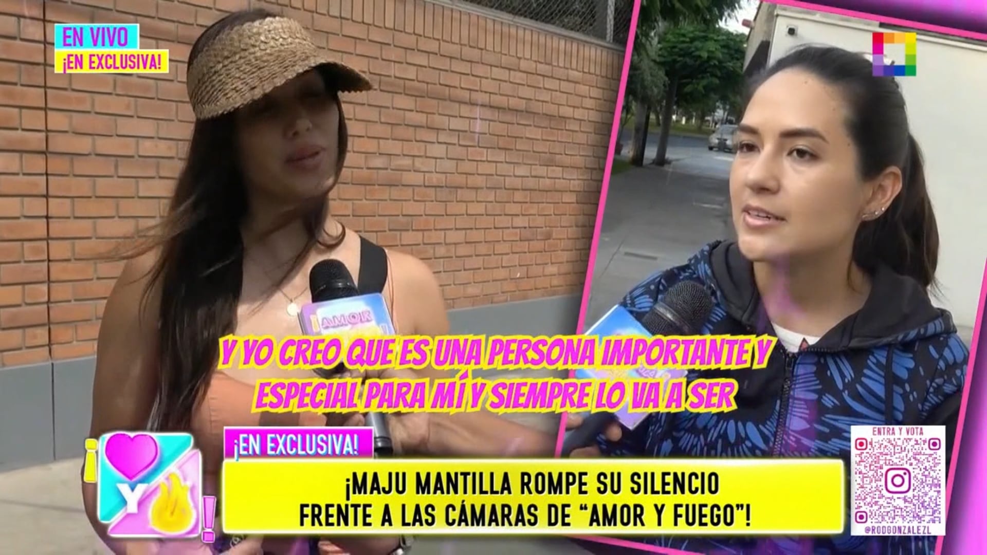 Conductora rompe su silencio luego de ser vista pasando una noche con Gustavo Salcedo en un depa. (Fuente: Willax)