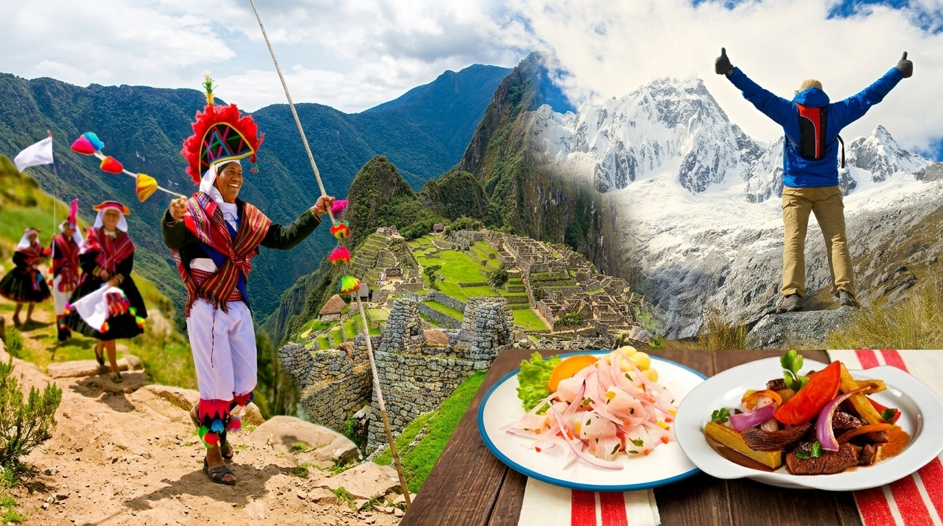A estos reconocimientos se suma el premio al Santuario Histórico de Machupicchu, en Cusco, considerado una de las principales joyas turísticas del planeta. Foto: Composición/Promperú.