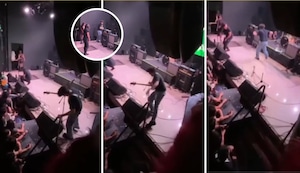 ¡Escalofriante accidente! Bajista de Cometa a La Deriva sufre descarga en Festi Rock Perú