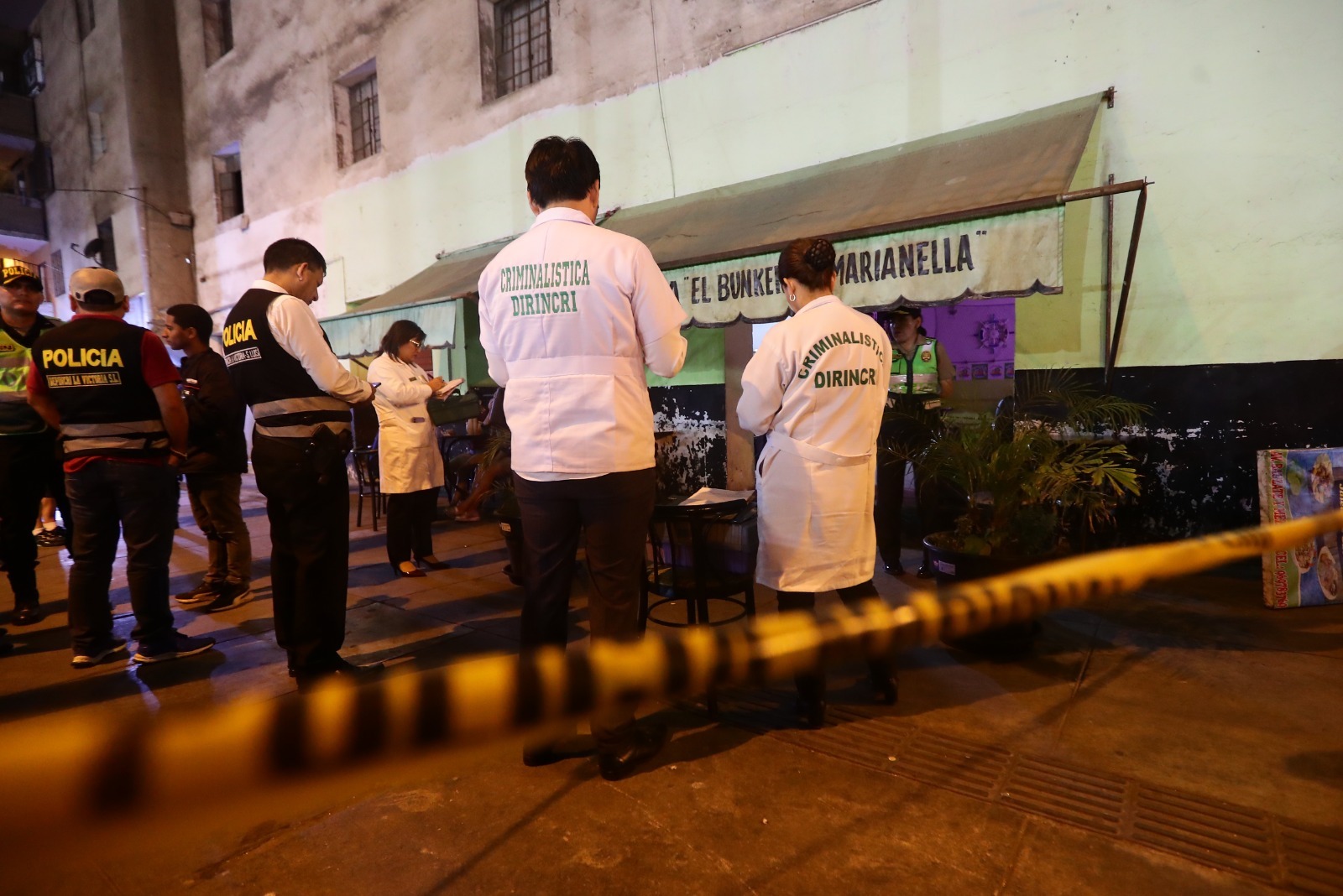 Crimen en pleno corazón de La Victoria. (Jesús Saucedo / @gec)