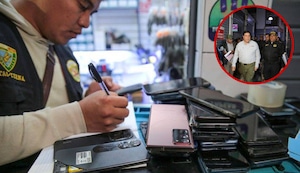 Cercado de Lima: PNP incauta más de 500 celulares durante operativo en Las Malvinas