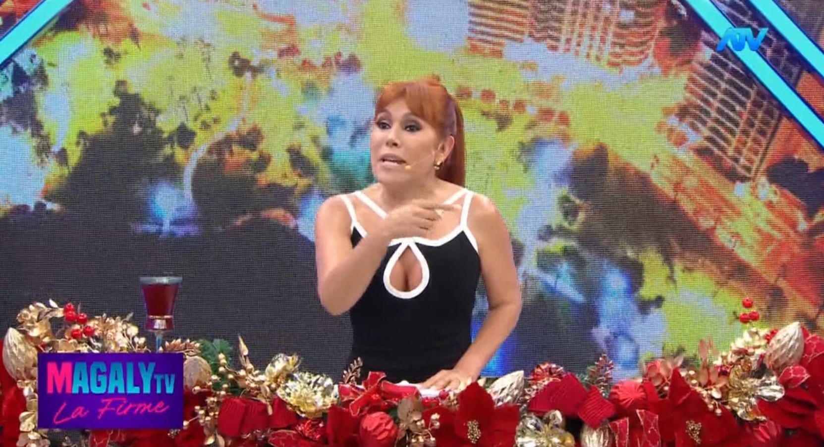 Magaly Medina se entera de que Christian Domínguez no asistió a su set, pero sí los otros integrantes de 'La Gran Orquesta Internacional'.