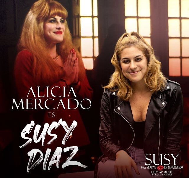 Alicia Mercado en su papel de Susy Díaz. (Foto: @starfilmsperu).